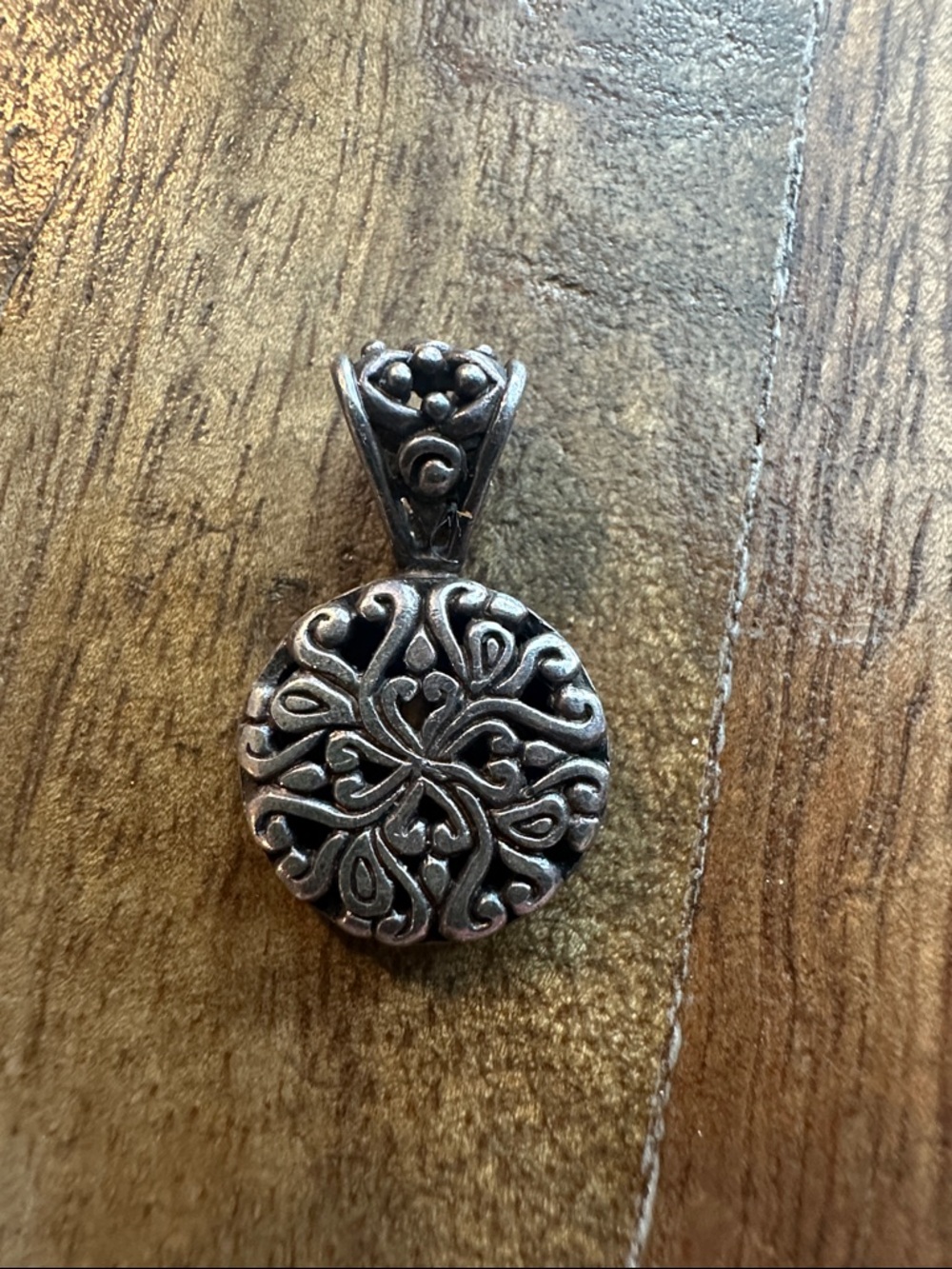 Vintage Barse Pendant Sterling Silver